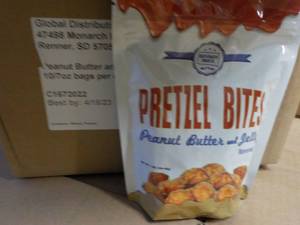10 x 7 Bags Pretzel Bites Peanut Butter and Jelly Best By 04162023