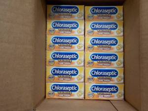 12 boxes Chloraseptic sore throat logenzes