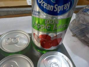 24 pack Ocean Spray Apply Juice 7.2 oz. Best By 092023