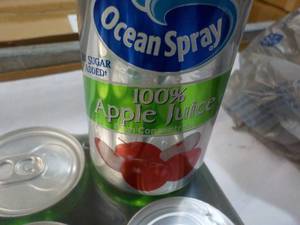 24 pack Ocean Spray Apply Juice 7.2 oz. Best By 092023