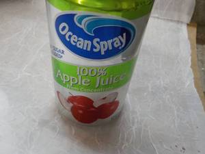 24 pack Ocean Spray Apply Juice 7.2 oz. Best By 092023