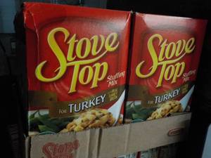 12 boxes Stove Top Turkey Stuffing mix best best date Jan. 2024