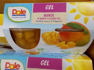 Dole - 12 - 4 Packs Mango in the Mango Gel