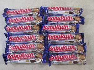 lot 127 image: (B-1) 12 Baby Ruth Candy Bars Past Date