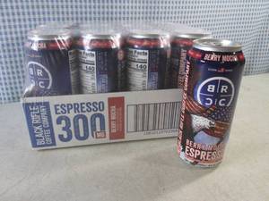 lot 176 image: (C-2) 12 Cans Black Rifle Berry Mocha Espresso 300 Arabica Coffee Best by Apr 2024