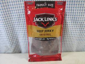 lot 191 image: (B-2) Family Size Bag Jack Links Original Beef Jerky Best by Apr 2024