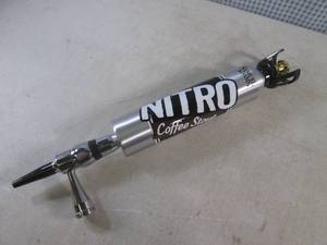 lot 232 image: (EW3) Samuel Adams Nitro Coffee Stout Beer Tap Handle with Faucet - New In Box - 17 34 Overall