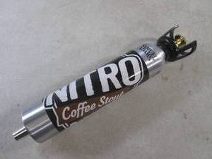 lot 233 image: (EW3) Samuel Adams Nitro Coffee Stout Beer Tap Handle - New In Box - 12 34