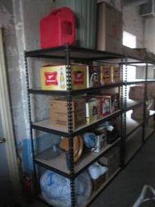 lot 243 image: (BR3) Everything On Shelf - Assorted UnclaimedUnsold Lots (Shelf Not Included)