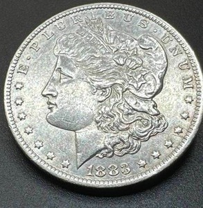 lot 30 image: 1883-O Morgan Silver Dollar