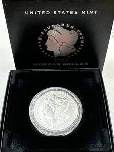lot 36 image: 2021 Carson City Morgan Dollar