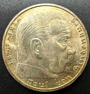 lot 49 image: WW2 German Coin