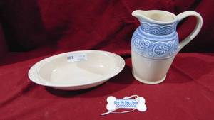 3-Longaberger Ceramic Pieces