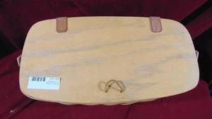 Longaberger 1996 Basket with Lid 1-Foot Missing