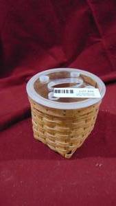 Peterboro Organizer Basket with Plastic Top
