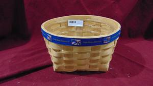 Peterboro God Bless America Basket with Plastic Insert
