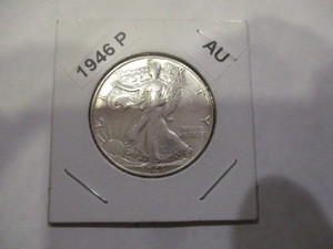 1946-P Walking Liberty Silver Half Dollar - Nice Condition
