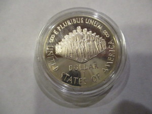1787-1987-S (San Francisco Mint) 200th Anniversary of the US Constitution Silver Commemorative