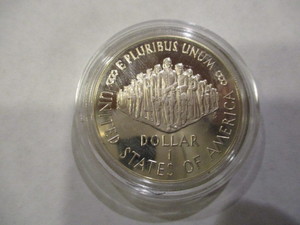 1787-1987-S (San Francisco Mint) 200th Anniversary of the US Constitution Silver Commemorative