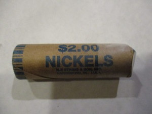 Roll of Liberty V Nickels - Average Circulated Condition