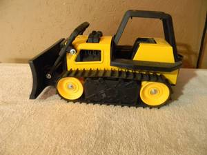 lot 14 image: Vintage Tonka Bulldozer Yellow - NICE - GREAT PIECE - SEE PICTURES