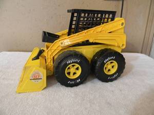 lot 50 image: VINTAGE NYLINT JUMBO SKID STEER LOADER - VERY NICE - FANTASTIC PECE - SEE PICTURES