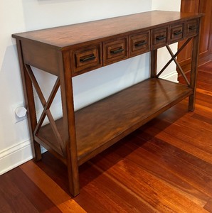 Wonderful Wooden Console Table