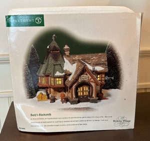 Five Department 56 Village Houses