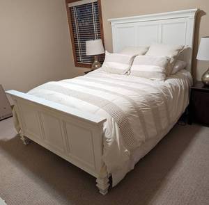 White Queen Bed Frame