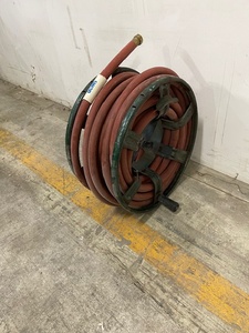 lot 6 image: Hose and wall hose hanger