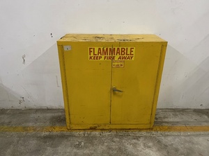 lot 19 image: Flammable Cabinet