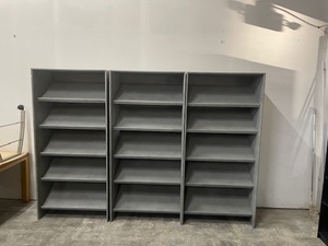 lot 36 image: Set of 3 Angled Shelved organizer