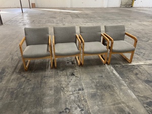lot 42 image: Set of 4 chairs
