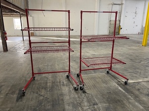lot 44 image: Set of 2 Parts Carts
