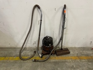 lot 53 image: Genuine Rainbow D4C SE Canister Vacuum Water Basin Dolly & Attachments WORKING