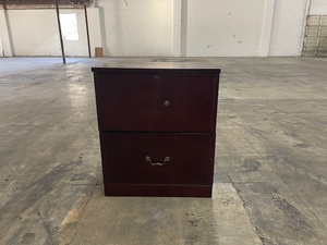 lot 55 image: Small laminate filing cabinet