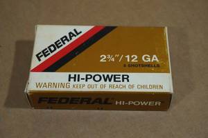 lot 215 image: 5 Federal Hi Power 12 Gauge 2-34 Rifled Slugs