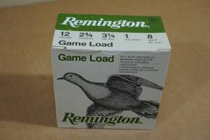 lot 218 image: 25 Remington Game Load 12 Gauge 2-34 8 Shot Shotshells