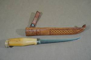 lot 46 image: Fillet Knife with Sheath