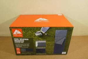 lot 63 image: Ozark Trail Cool Weather Weighted Sleeping Bag