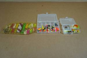 lot 136 image: Assorted Ice Fishing Tackle