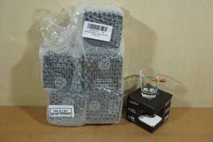 lot 152 image: 6 Lucky Shot 2 Oz Shot Glasses with Embedded Bullets
