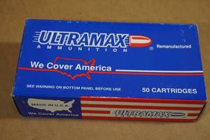lot 161 image: 50 Ultramax .40 S&W 180 Gr FMJ Ammo