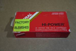 lot 170 image: 20 Federal Hi-Shok .30-30 Win 170 Gr SP Ammo