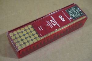 lot 174 image: 100 CCI .22 LR 40 Gr LRN 2015 Christmas Ammo