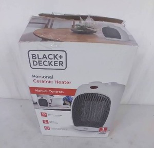 Sold at Auction: Black & Decker Personal Ceramic Heater