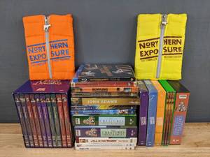 lot 52 image: NEW and Used DVD Collections Includes Northern Exposure, UpstairsDownstairs, and All Creatures Great and Small M