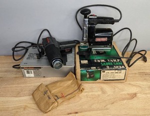 lot 71 image: Vintage Sears Craftsman Saber Saw & Black & Decker Heatn Strip Paint RemoverHeatgun M