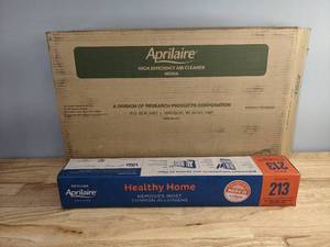 lot 77 image: Lot of 6 NEW Aprilaire Air Filters, Model No 213 M