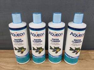 lot 105 image: Four (4) Bottles of Aqueon Water Cleanser Best By 0826   Q